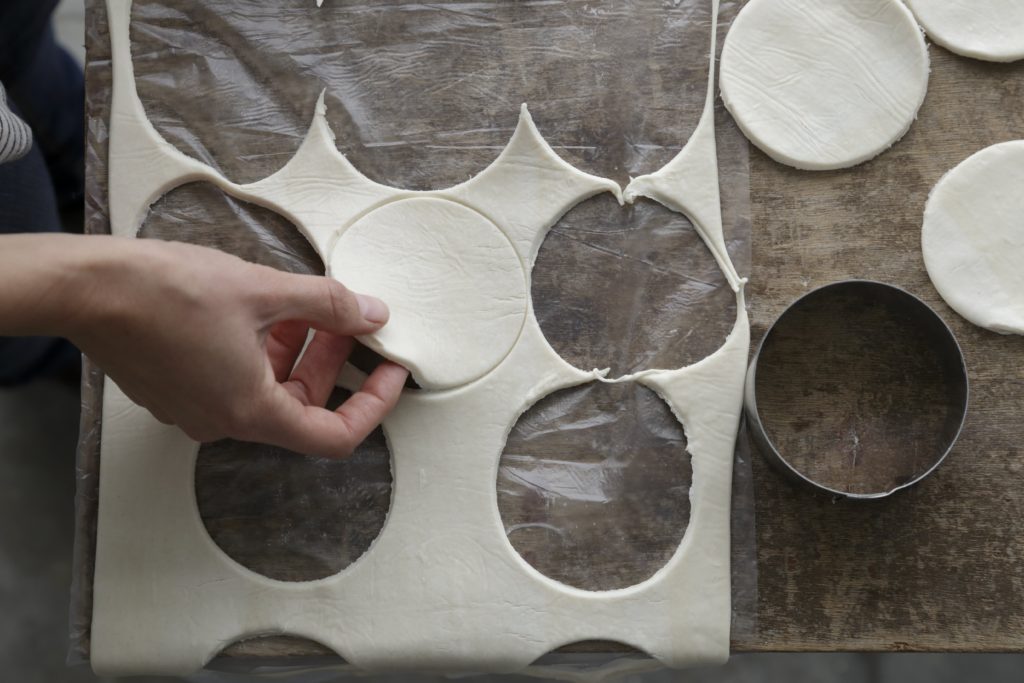 שלב ראשון - מאפה פטריות אישי