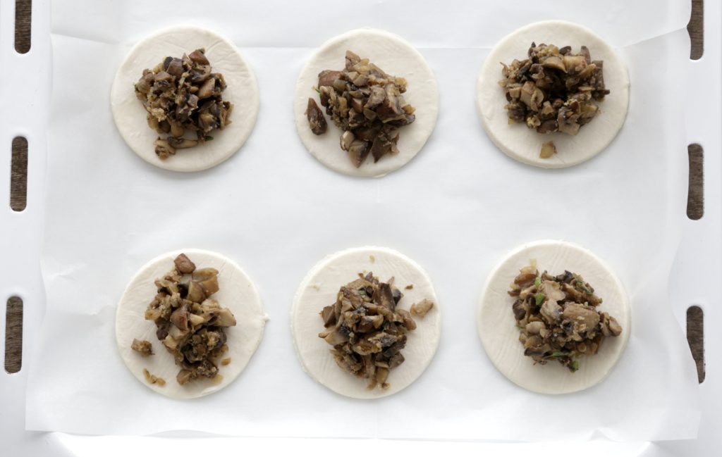 שלב שלישי - מאפה פטריות אישי