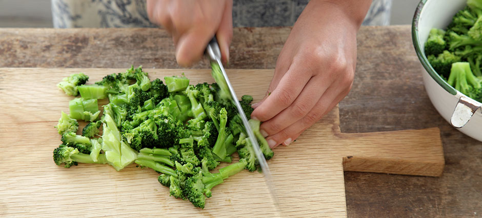 שלב ראשון - פשטידת ברוקולי עם קראסט