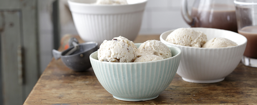 גלידת וניל בטעם דייסת קוואקר