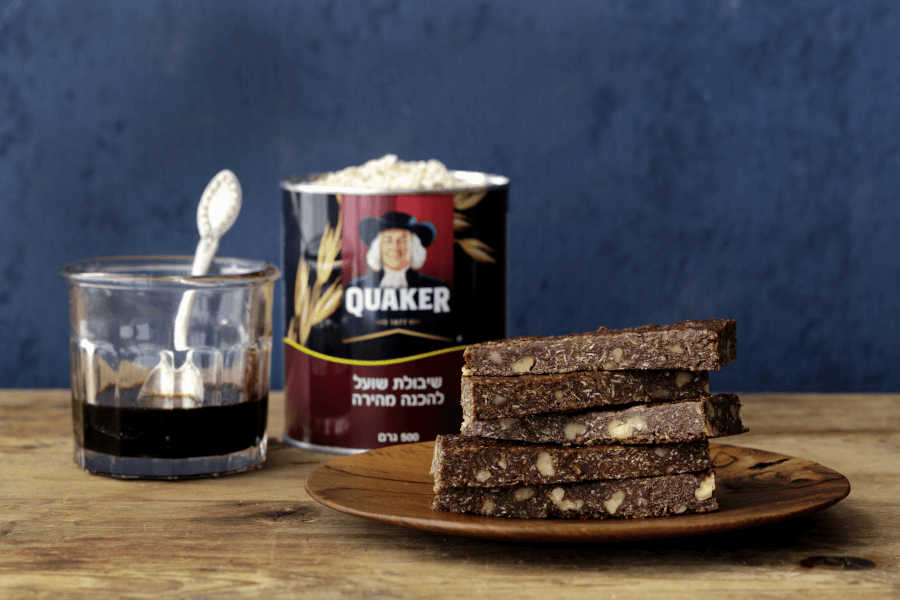 שלב 4 - חטיף אנרגיה טבעוני ללא אפייה