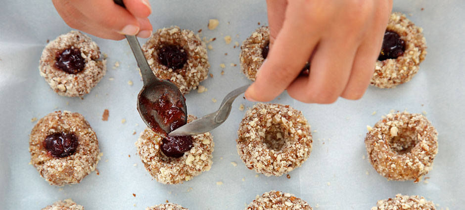 שלב שישי - עוגיות שקדים