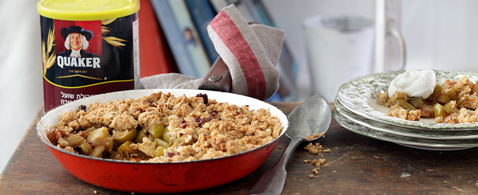 קראמבל תפוחים