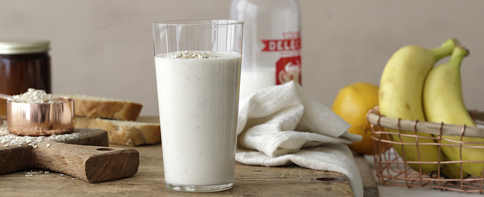 שייק קוואקר בננה ויוגורט