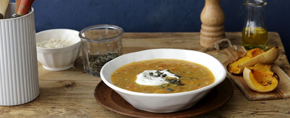 מרק דלורית צלויה