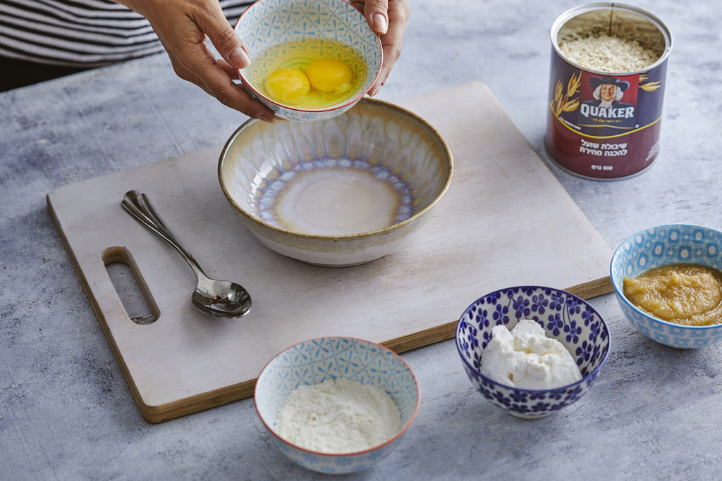 שלב ראשון - שלוליות גבינה מתקתקות ומהירות להכנה של קרוטית