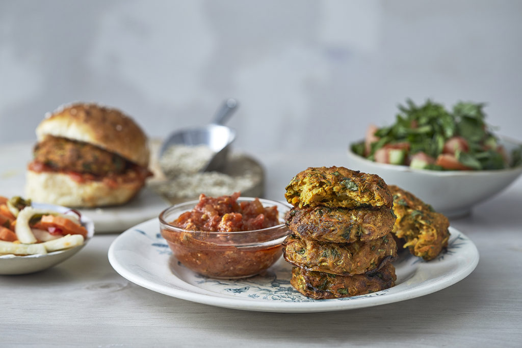 שלב חמישי  - קציצות ירק עם קוואקר