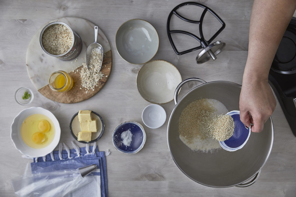 שלב שני  - עוגיות קוואקר פריכות של יונית צוקרמן