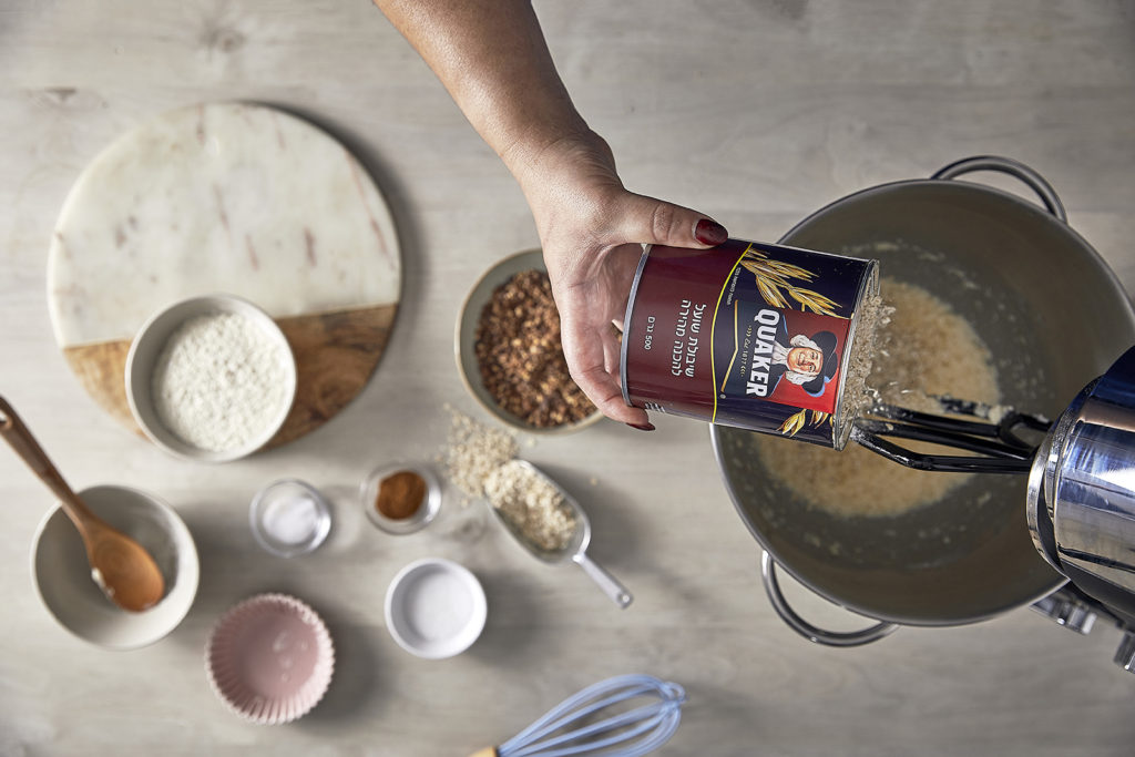 שלב שני - עוגיות גרנולה של יונית צוקרמן