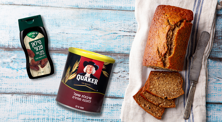 עוגת שיבולת שועל בחושה