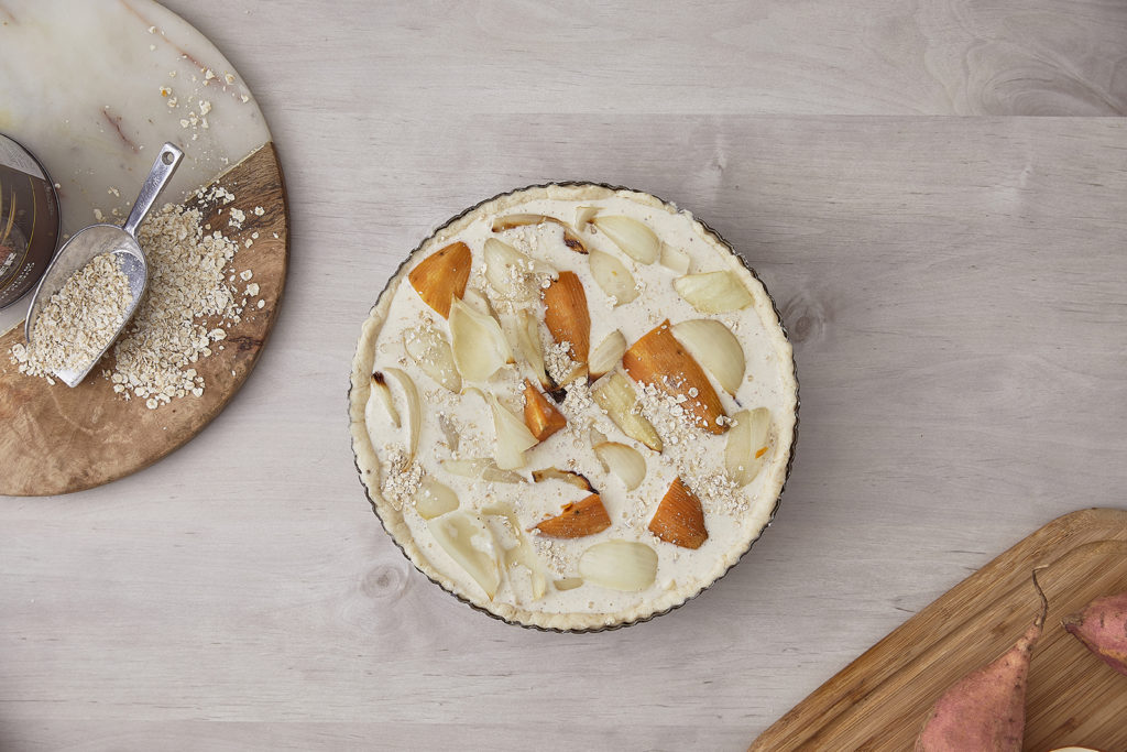 שלב שלישי - קיש בטטות ובצל של יונית צוקרמן