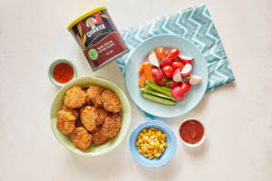 נאגטס עוף ותירס. צילום: טל סיון צפורין