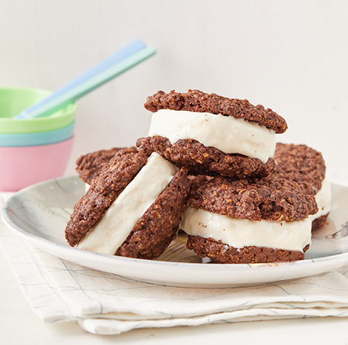 קוקילידה מעוגיות קוואקר וגלידת יוגורט ביתית