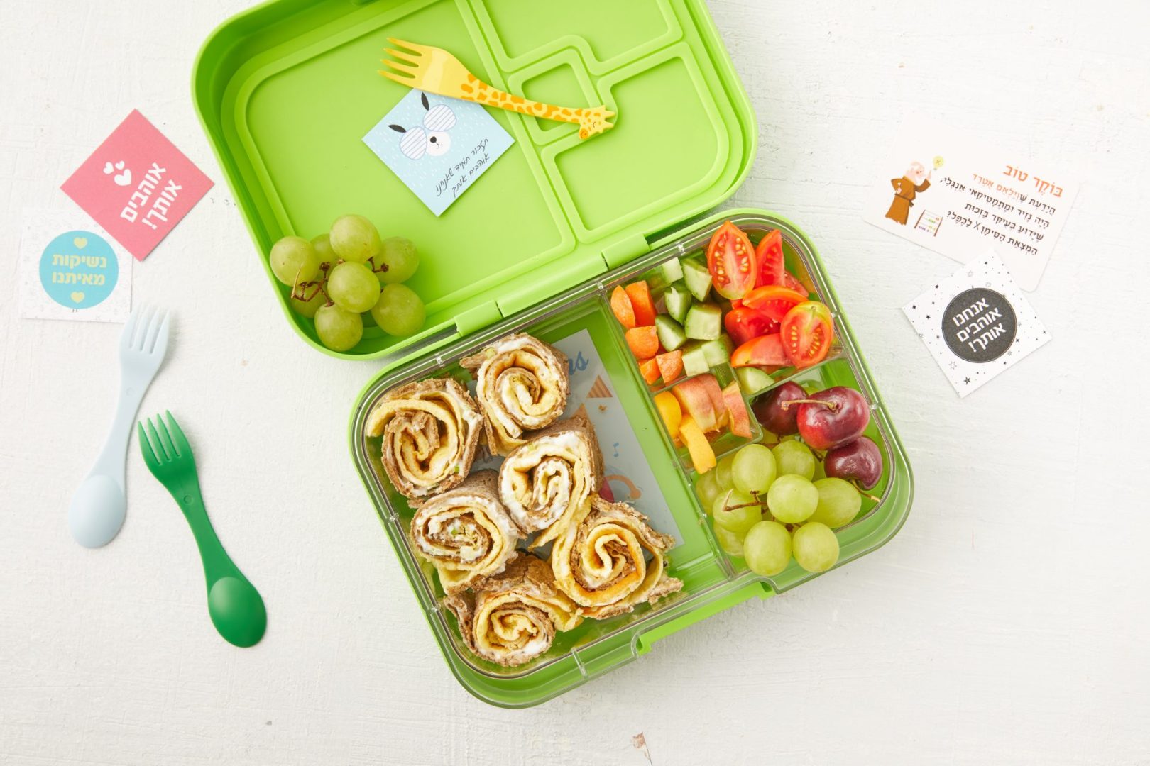 טורטייה קוואקר מגולגלת