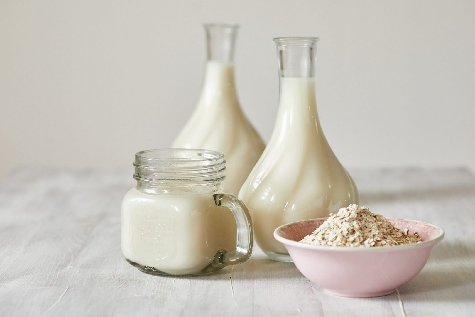 חלב שיבולת שועל טבעוני