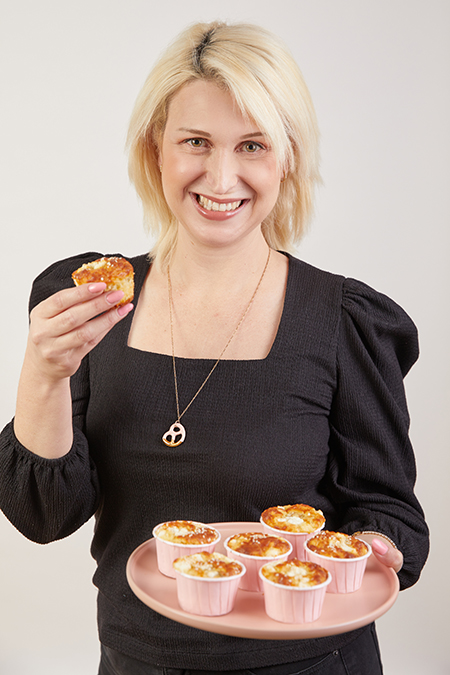 מאפינס גבינות עם קוואקר