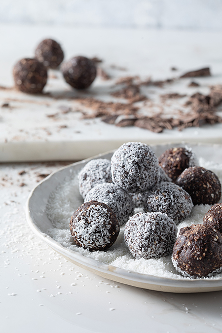 כדורי שוקולד וקוואקר שהם הכי כדורי אנרגיה