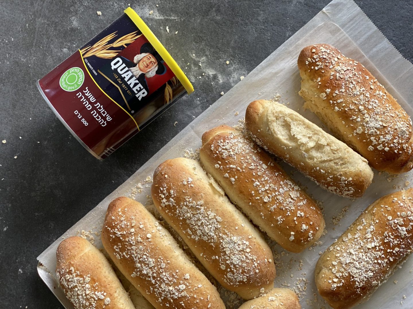 לחמניות קוואקר מושלמות