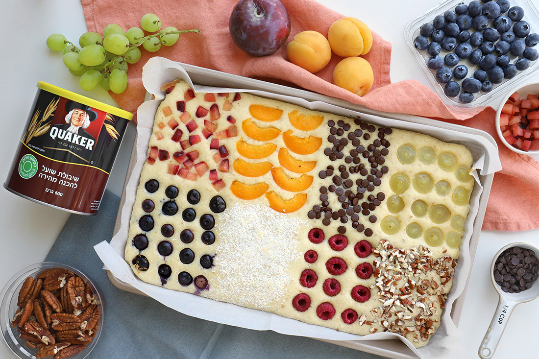 פנקייק שיבולת שועל משפחתי