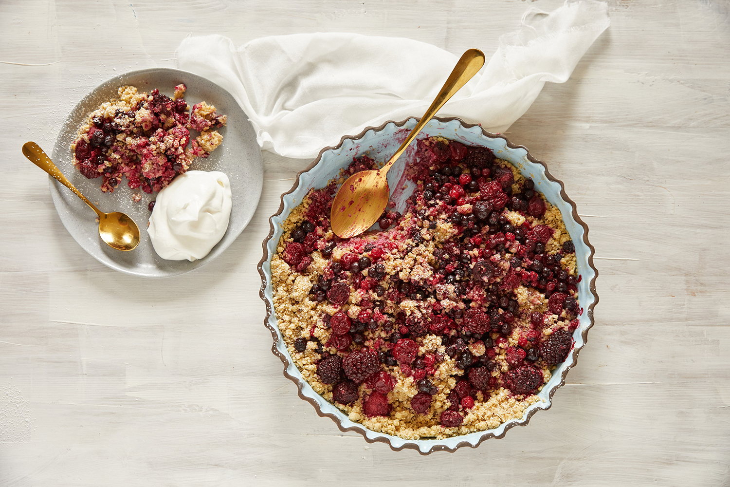 קראמבל קוואקר ופירות יער