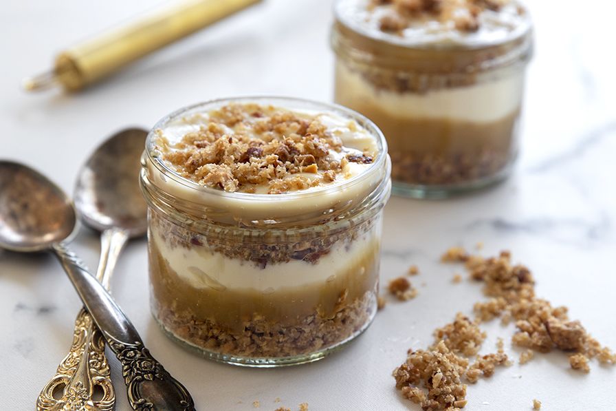 קראק פאי טבעוני מפורק