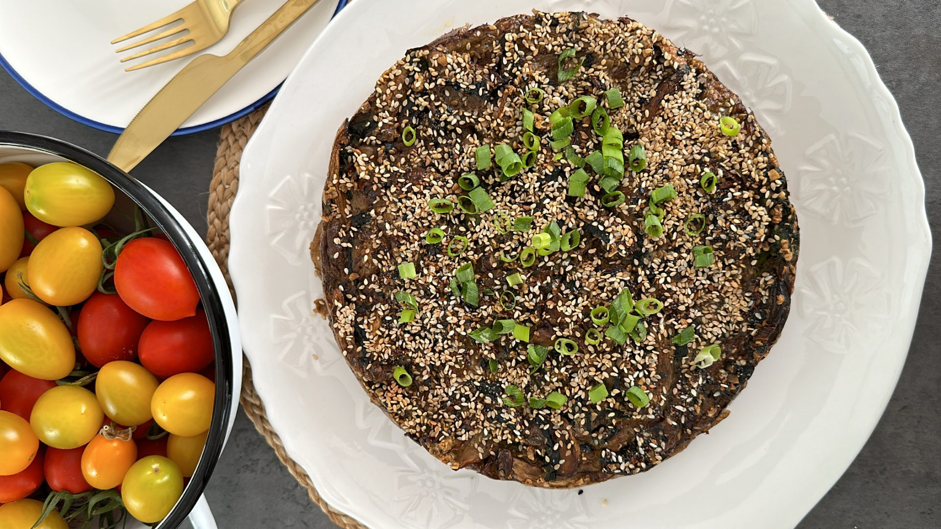 פשטידת פטריות וקוואקר