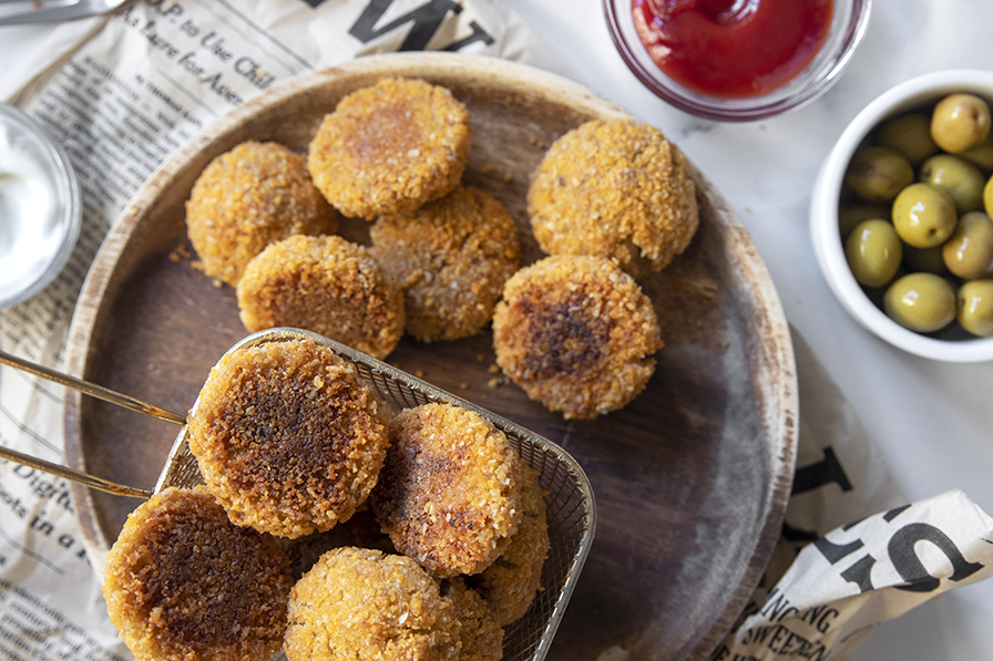 נגיסי כרובית וקוואקר בתנור