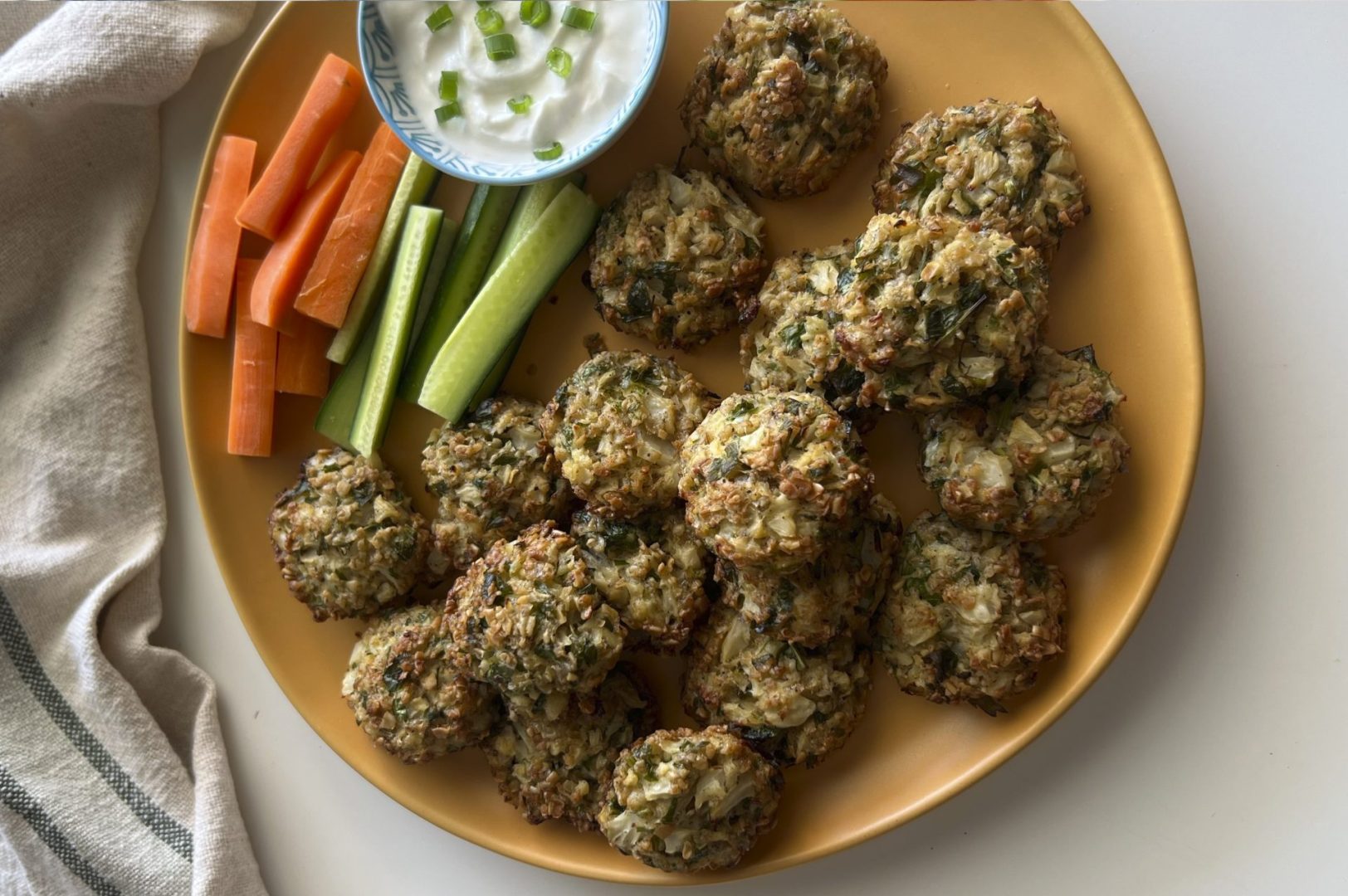 קציצות כרובית וקוואקר