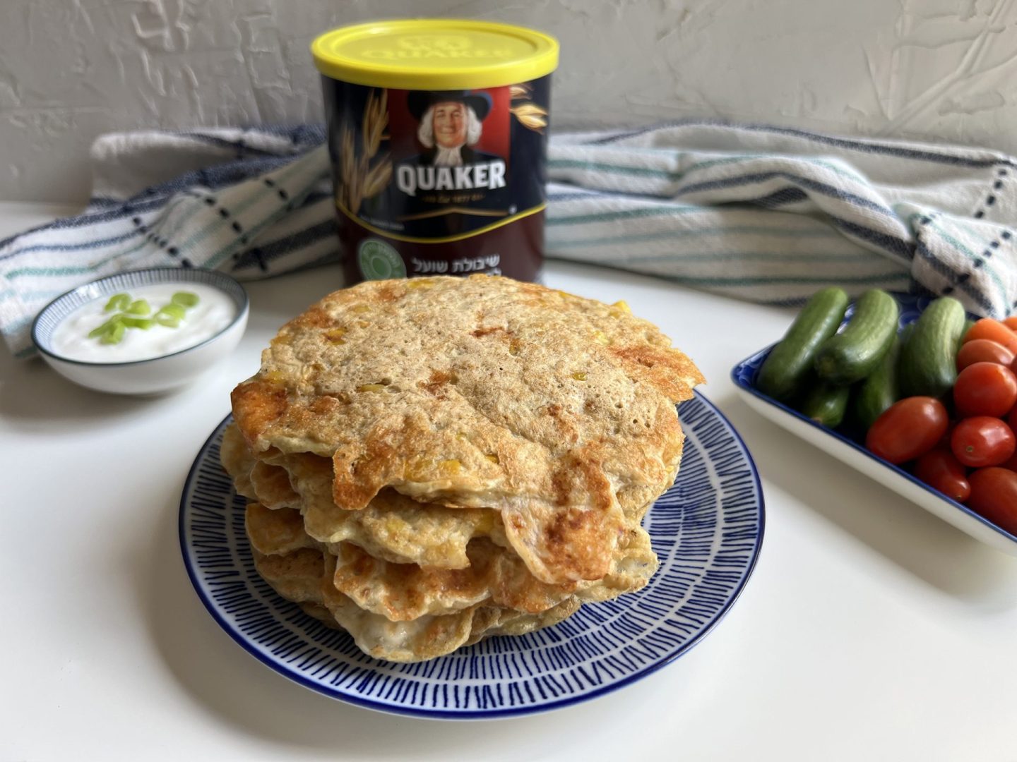 פנקייק תירס וקוואקר