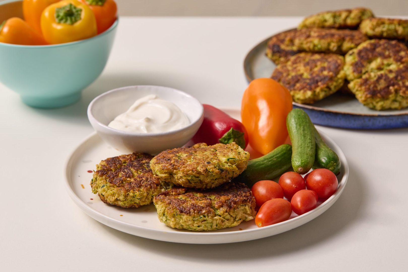 חביתיות זוקיני וקוואקר