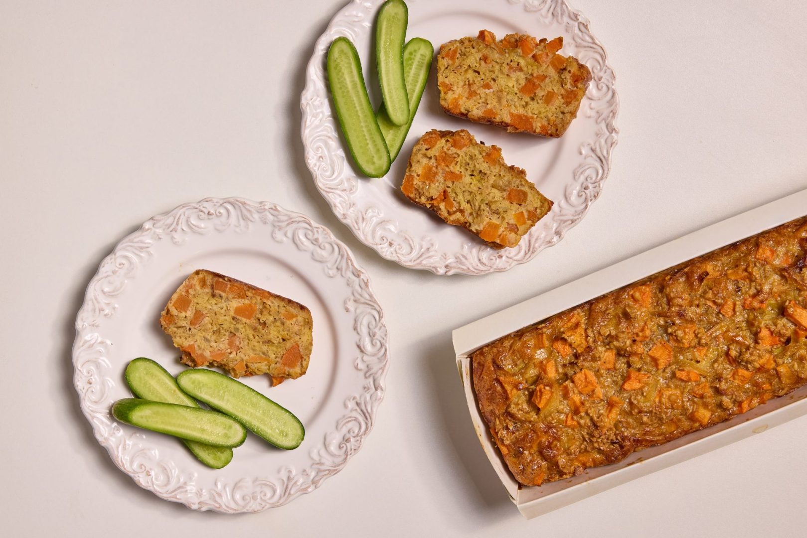 פשטידת ירקות כתומים וקוואקר