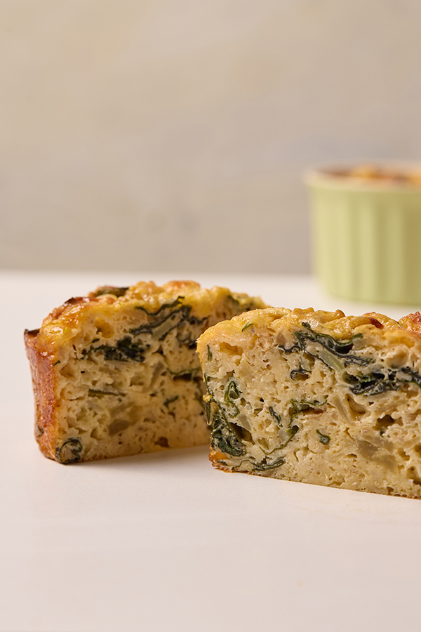 מאפינס תרד וגבינות עם קוואקר