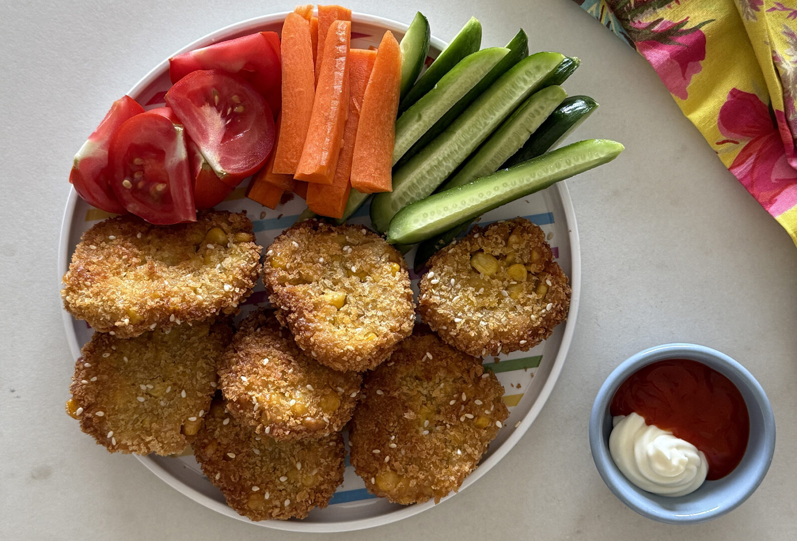 שניצל תירס וקוואקר